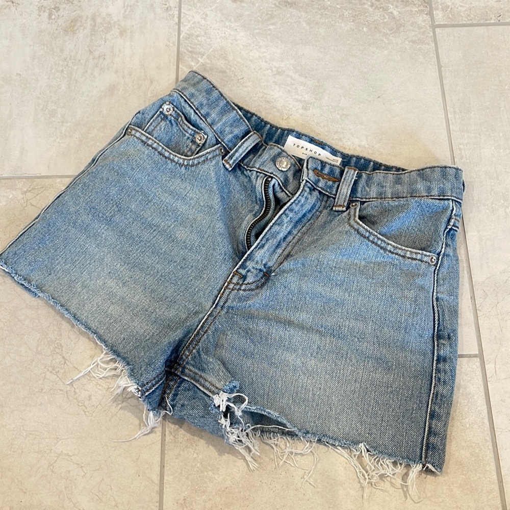 Topshop jean shorts